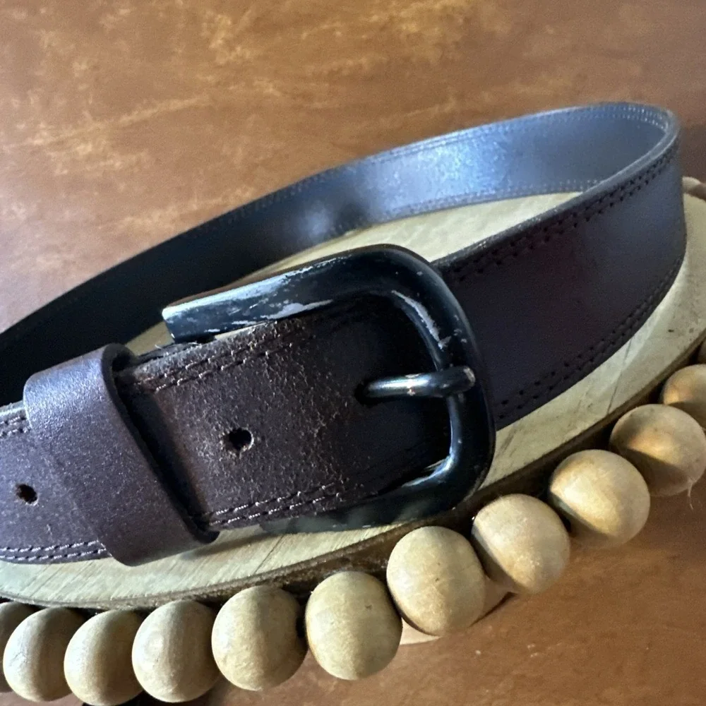 Dickies  Brown Leather  Belt - Men's Size 34-36